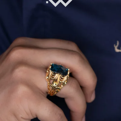 انگشتر فیلی مدل اشک و لبخند و پروانه