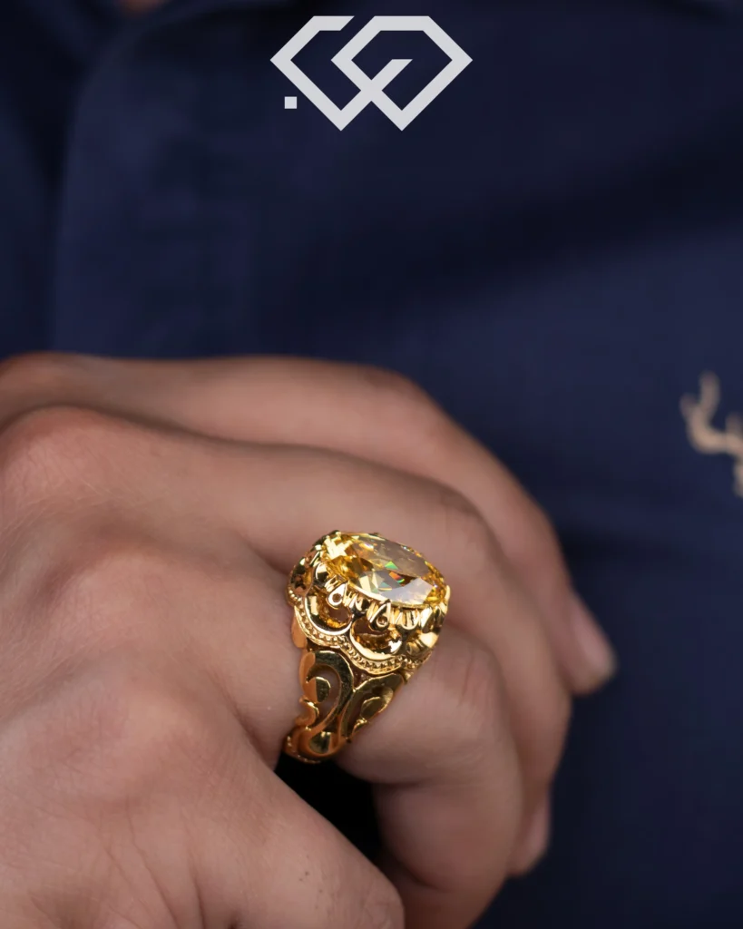 انگشتر فیلی مدل پولک و پروانه