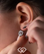 گوشواره لویی ویتون نقره