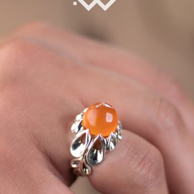 انگشتر عقیق مدل فیلی