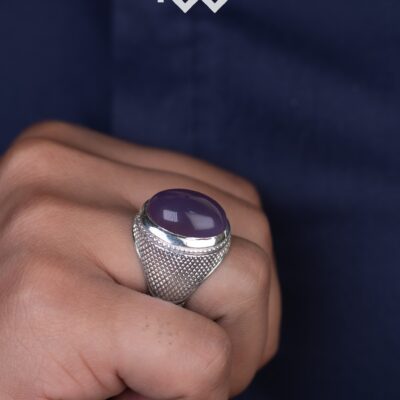 انگشتر فیلی مدل حصیری سوزنی