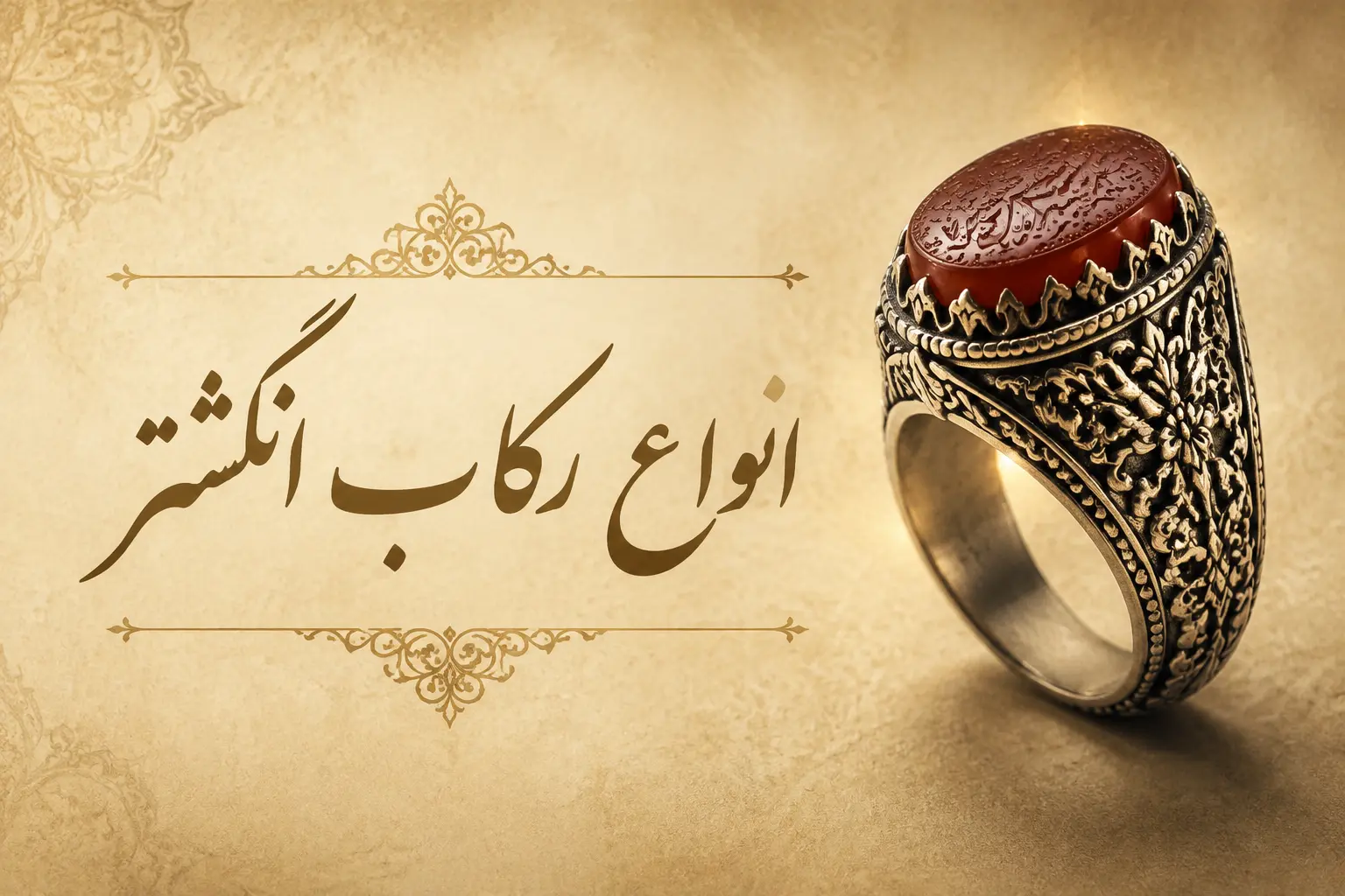 انواع رکاب انگشتر